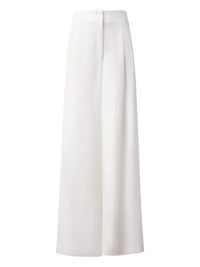 Akris Punto Florence Trousers In White