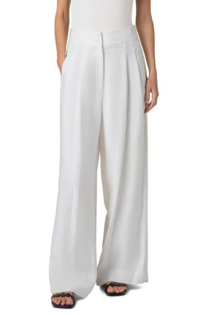 AKRIS PUNTO AKRIS PUNTO FLORINA WIDE LEG LINEN PANTS