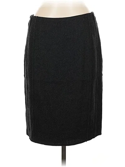 Pre-owned Akris Punto Formal Skirt In Black