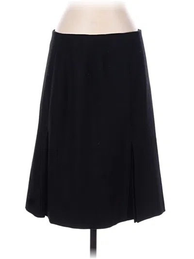Pre-owned Akris Punto Formal Skirt In Black