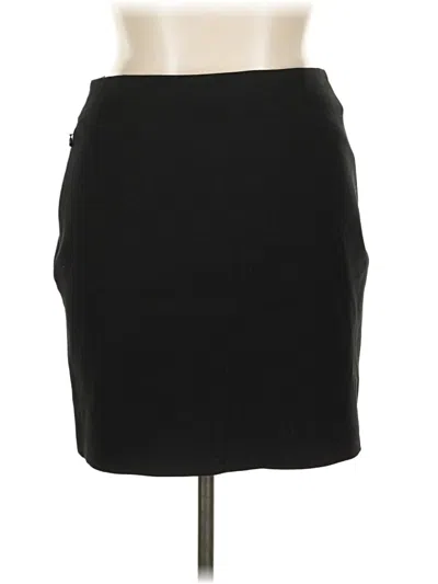 Pre-owned Akris Punto Formal Skirt In Black