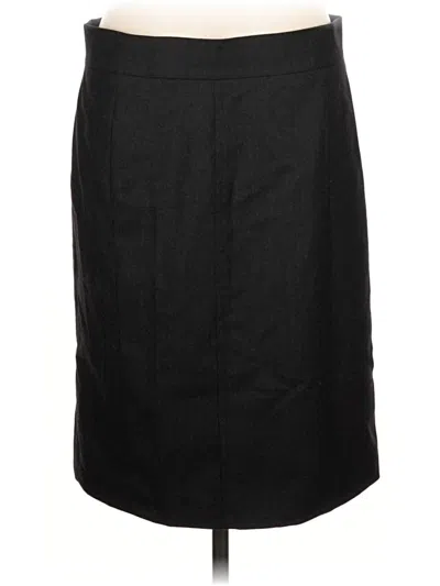 Pre-owned Akris Punto Formal Skirt In Black