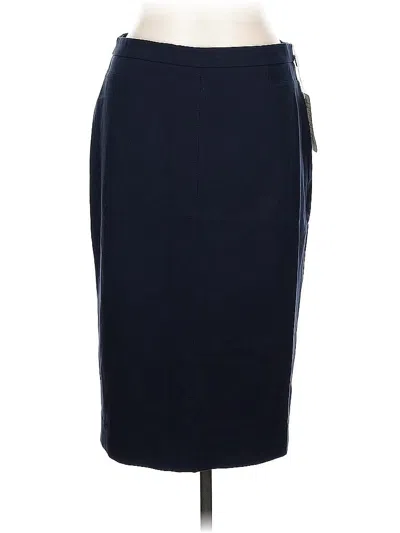 Akris Punto Formal Skirt In Blue