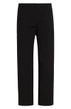 Akris Punto Franco Stretch Cotton Ankle Pants In Black