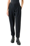 Akris Punto Franklyn Signature Virgin Wool Pants In Black