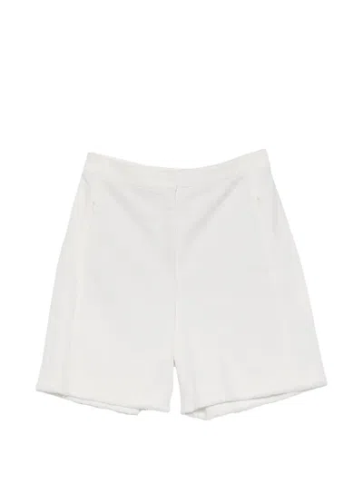Akris Punto Frayed Shorts In White