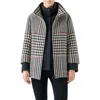 Akris Punto Glen Plaid 2-in-1 Car Coat In Multi