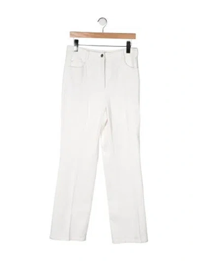 Pre-owned Akris Punto High-rise Straight Leg Jeans In Multi
