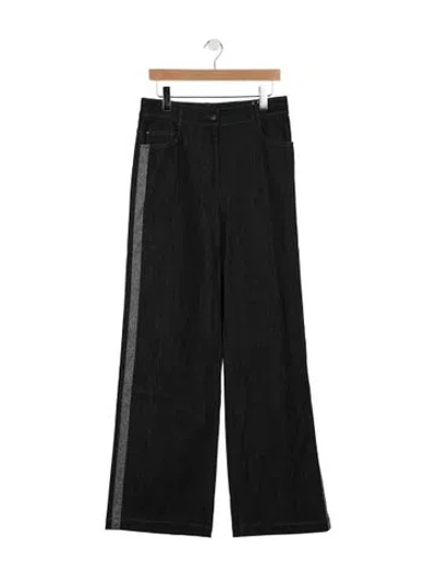 Pre-owned Akris Punto High-rise Wide Leg Jeans W/ Tags In Multicolor