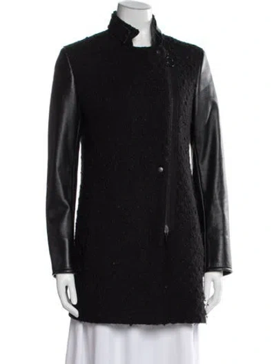 Pre-owned Akris Punto Jacket In Black