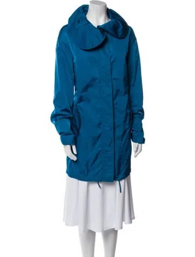 Pre-owned Akris Punto Jacket In Blue
