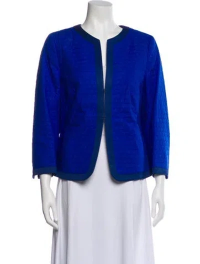 Pre-owned Akris Punto Jacket In Blue