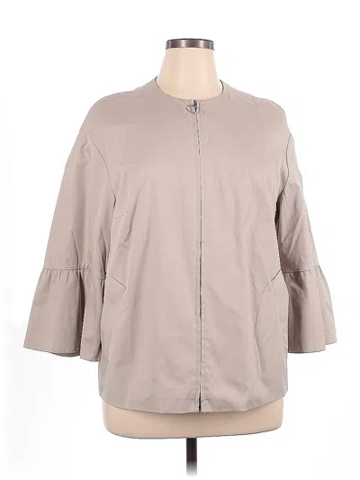 Pre-owned Akris Punto Jacket In Brown