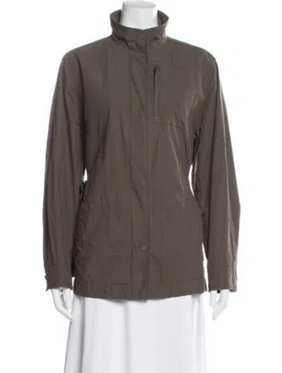 Pre-owned Akris Punto Jacket In Gray