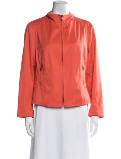 Pre-owned Akris Punto Jacket In Orange