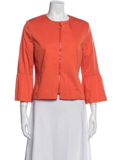 Pre-owned Akris Punto Jacket In Orange