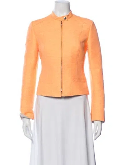 Pre-owned Akris Punto Jacket In Orange