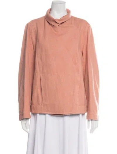 Pre-owned Akris Punto Jacket In Pink