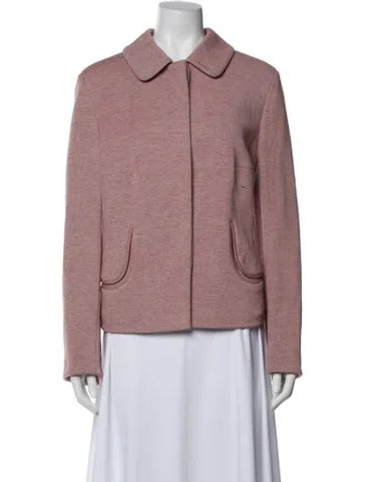Pre-owned Akris Punto Jacket W/ Tags In Pink