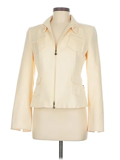 Pre-owned Akris Punto Jacket In White