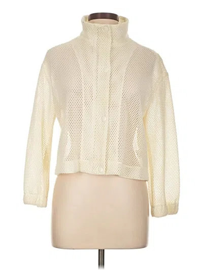 Pre-owned Akris Punto Jacket In White