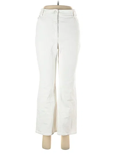 Pre-owned Akris Punto Jeans In White