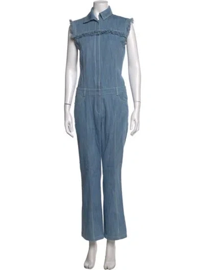 Pre-owned Akris Punto Jumpsuit In Blue