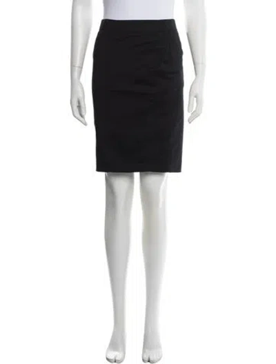 Pre-owned Akris Punto Knee-length Skirt In Blue