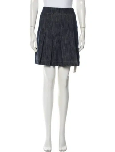Pre-owned Akris Punto Knee-length Skirt In Multi