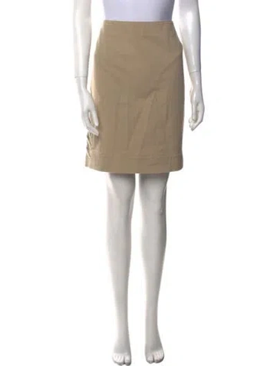Pre-owned Akris Punto Knee-length Skirt In Neutral