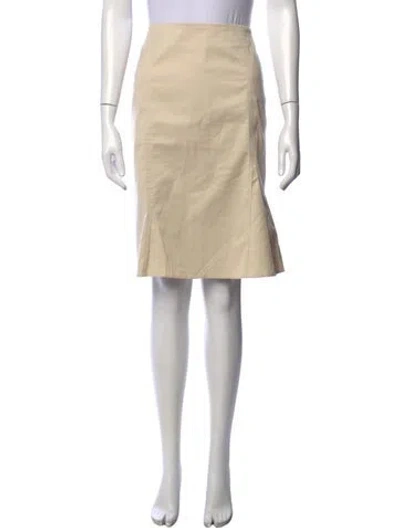 Pre-owned Akris Punto Knee-length Skirt In Neutral