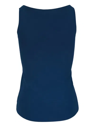 Akris Punto Knitted Tank Top In Green