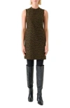 Akris Punto Francois Hardy Brushed Techno Gabardine Mini Dress In Multi