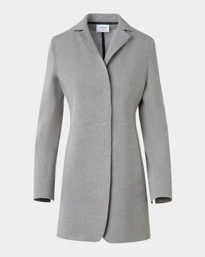 AKRIS PUNTO LONG BONDING JACKET