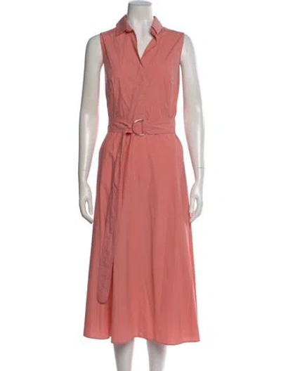 Pre-owned Akris Punto Long Dress In Pink