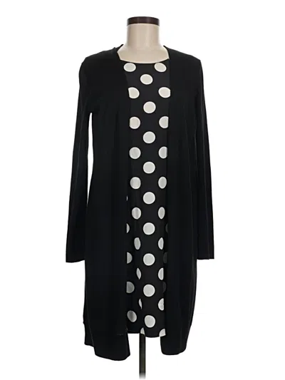 Pre-owned Akris Punto Long Sleeve T-shirt In Black