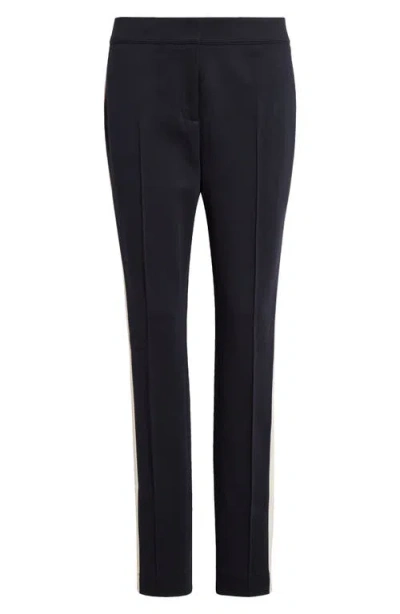 Akris Punto Mara Slim Fit Pants In Navy