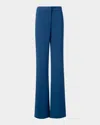 Akris Punto Marla Signature Lasercut Pants In Ice Blue