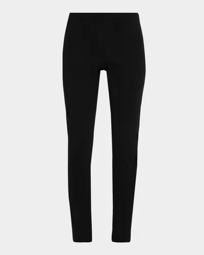 Akris Punto Maro Jersey Leggings In Black