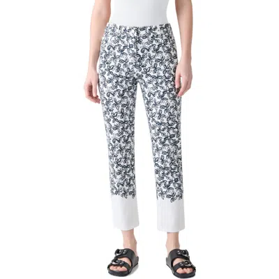 AKRIS PUNTO AKRIS PUNTO MARU DAISY TAPERED LEG ANKLE JEANS
