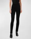 AKRIS PUNTO MEVA CORDUROY JERSEY LEGGINGS