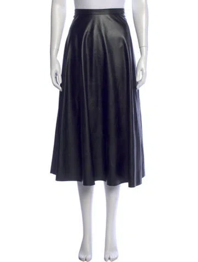 Pre-owned Akris Punto Midi Length Skirt In Black