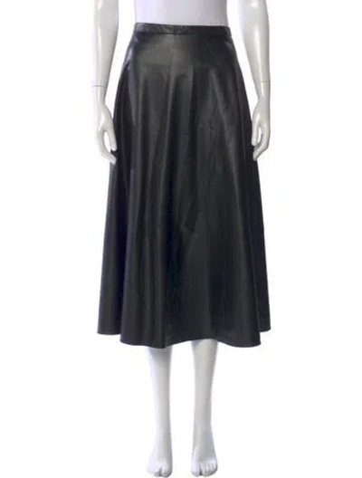 Pre-owned Akris Punto Midi Length Skirt In Black
