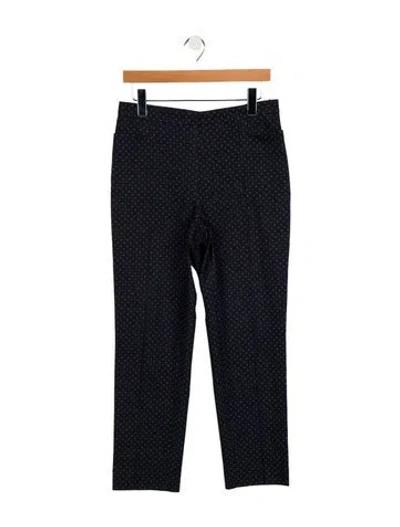 Pre-owned Akris Punto Mid-rise Straight Leg Jeans In Blue