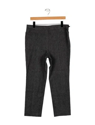 Pre-owned Akris Punto Mid-rise Straight Leg Jeans In Multi