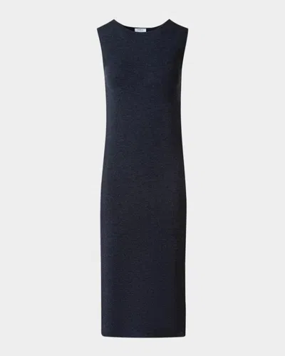 AKRIS PUNTO MILANO TUBE KNIT MIDI DRESS