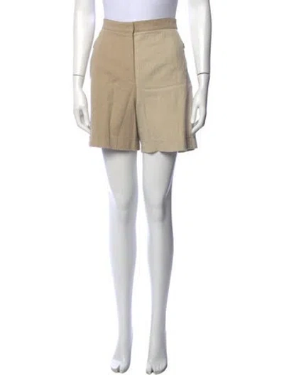 Pre-owned Akris Punto Mini Shorts In Neutrals