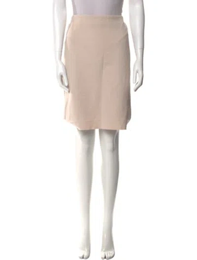 Pre-owned Akris Punto Mini Skirt In Neutral