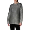 Akris Punto Oversize Laminated Shaker Stitch Sweater In Black-gold