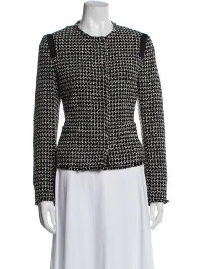 Pre-owned Akris Punto Printed Evening Jacket In Multi